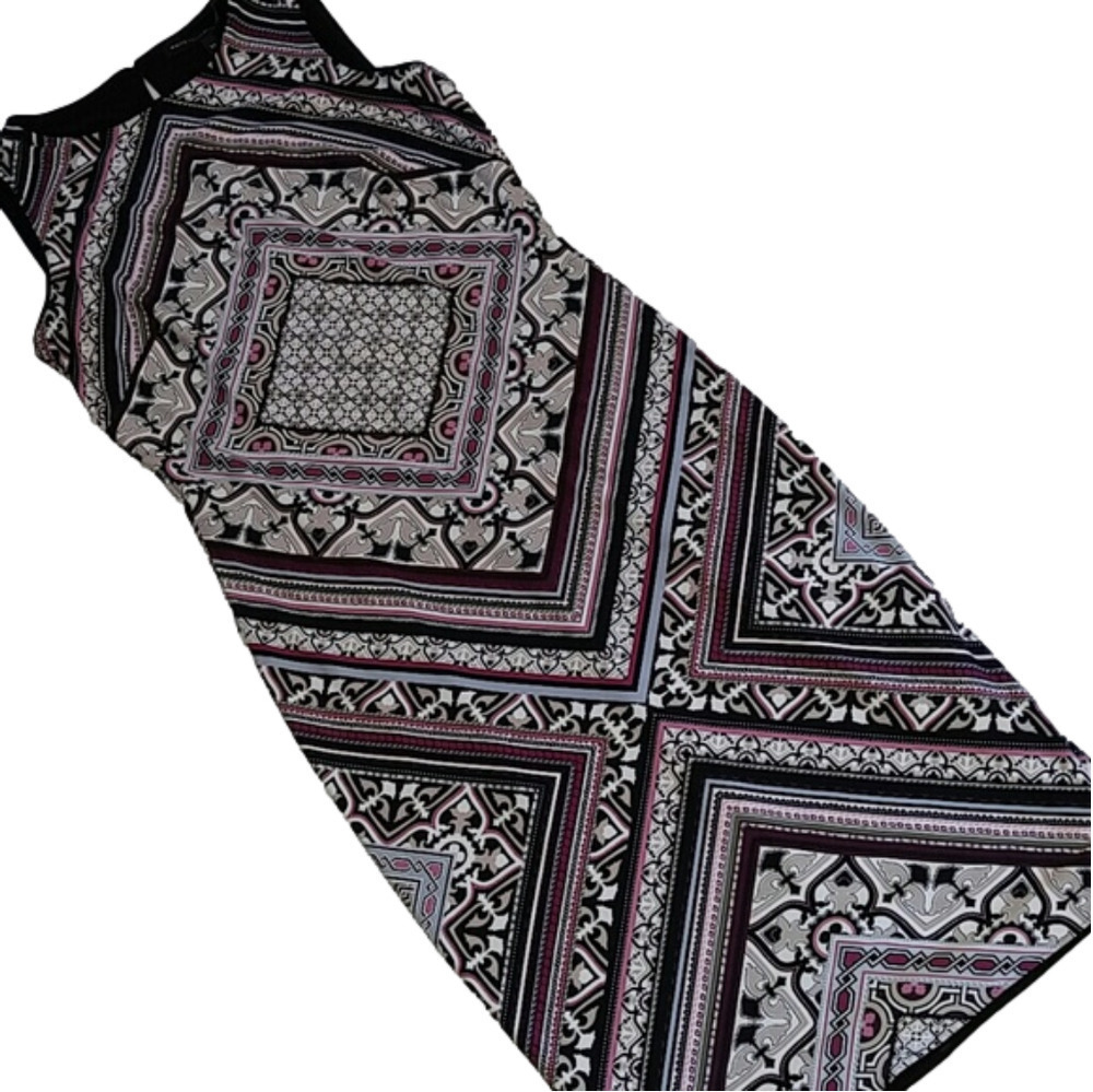 WHBM Bodycon Dress Abstract XS